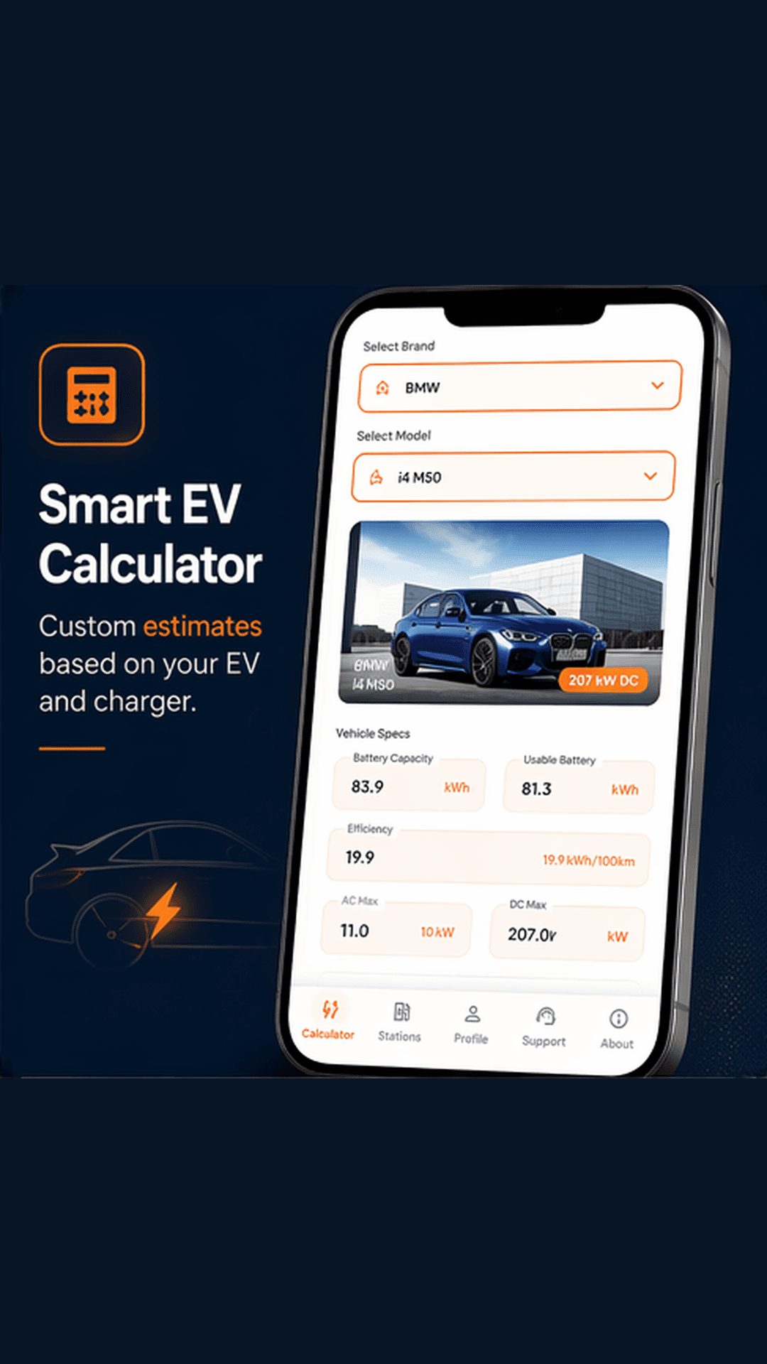 EV charging calculator 1